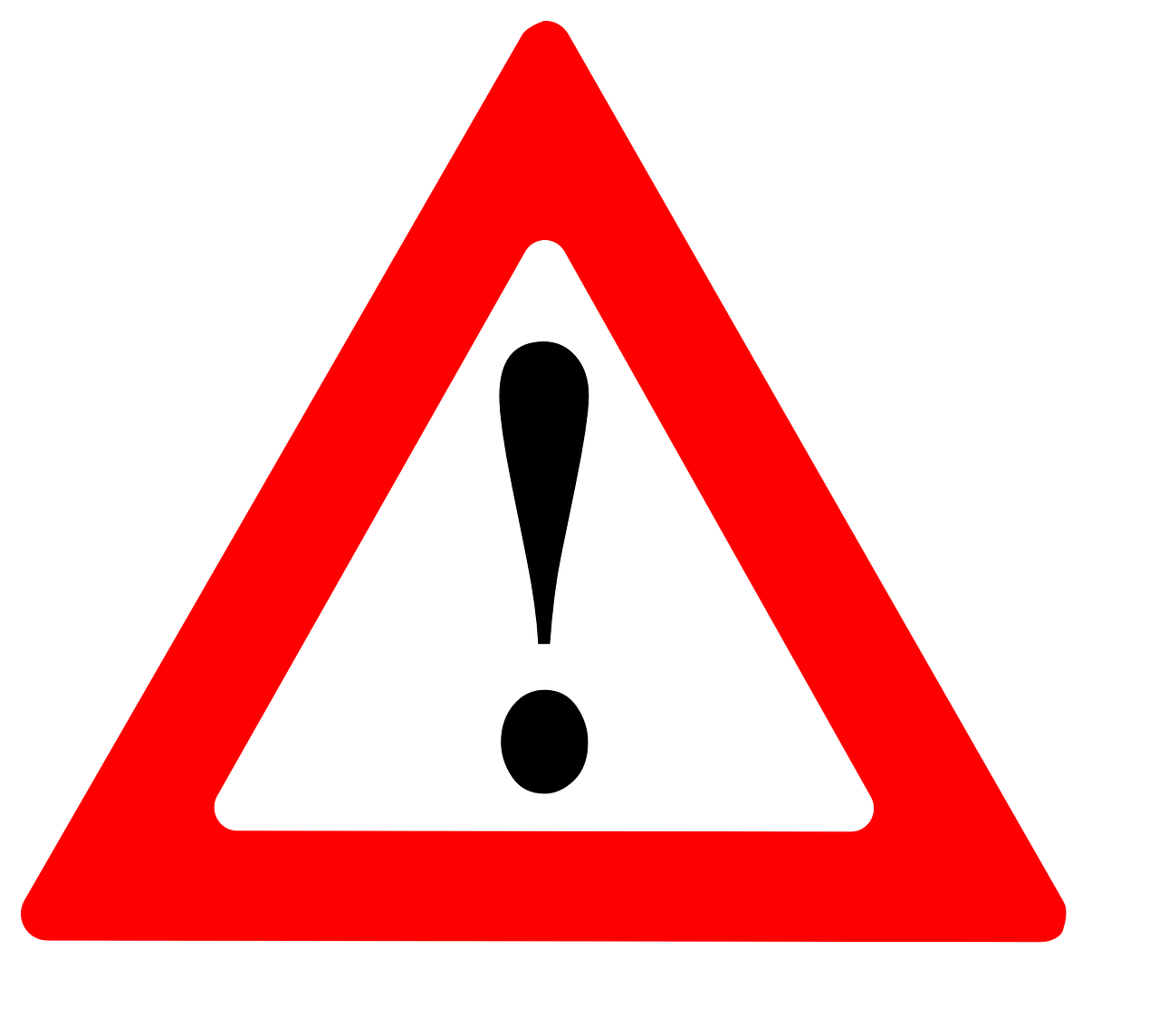 Attention sign